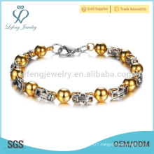 New 14k gold bracelet,stainless steel bracelet ,waterproof bracelet